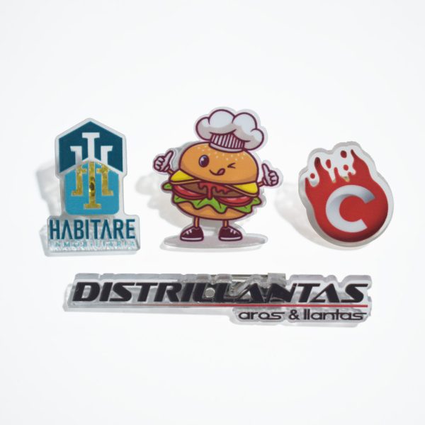 Pines Acrílicos Personalizados